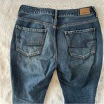 American Eagle Tomgirl Dark Wash Jeans Size 8 Short Photo 4