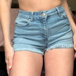 Refuge Highwaisted Denim Shorts Photo 0
