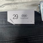 7 For All Mankind Women's Dojo Original Trouser Jeans Faded Black NWT Size 29 Photo 3