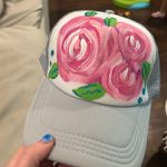 Boutique Hand painted  Trucker Hat Photo 0