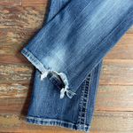 Miss Me  Studded Fleur de Lis Denim Boot Cut Low Rise Blue Jeans - Sz 28 🧡🎀 Photo 12