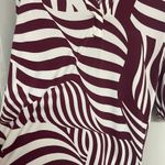 Banana Republic  dress white/burgundy size xs Photo 2