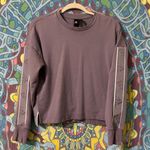 Adidas Purple crew Neck Photo 0