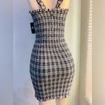 Volcom  Seeriously Plaid Bodycon Dress size S new with tags Photo 7