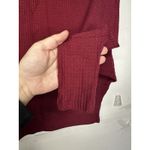 Reb In J. 220 Women’s Dolman Sleeve Boat Neck Sweater Maroon Red Size XL Photo 4