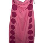 NEW NWT The Wolf Gang Filipa Embroidered Strapless Maxi Dress In Floss Pink Size XL Photo 6