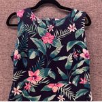 Old Navy  Womens Dress Size‎ Large Vacation Tropical Dark Floral Bohemian Resort Photo 2