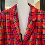 Bleyle Wool Plaid Blazer Size 12 Photo 3