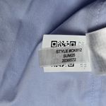 J.Crew  Squareneck seamed midi dress in Blue Eoe CK812 6 NWT Cotton Blend Casual Photo 5