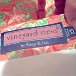 Vineyard Vines Vineyard‎ Vines Starfish Mini Skirt Women's 12 Pink Green Beach Preppy Academia Photo 4