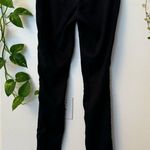 James Perse  womens Linen Pants size 1 Black Pull On unhammed Skinny Photo 3