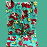 Disney Ariel and Flounder Women’s Pajama Pants - Red and Blue Photo 2