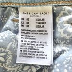 American Eagle Destroyed Mom Jean in Light Wash Size 00 Photo 15