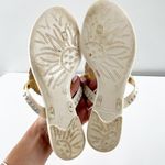 Jack Rogers Georgica Jelly Thong Sandals Cream White 8 Photo 1