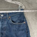 Levi's Levi’s 501 Denim Shorts Women’s 32X34 Blue High Rise Cutoff Raw Hem Vintage y2k Photo 3