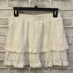 Miami Women’s Mi Ami white tiered mini skirt, Size XS Photo 0