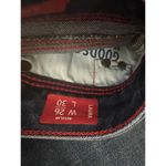 Cross Laura Low Rise Dark Wash Denim Jeans Bootcut Regular Size 26 Y2K Style Blue Photo 4