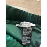 Urban Outfitters  nwt velvet green biker shorts size small Photo 3