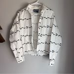 Wrangler Vintage Blues Cowboy Boot Footsteps Button Up Shirt Photo 0