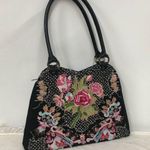 Vintage Christiana beaded embroidered purse women’s floral handbag Photo 0