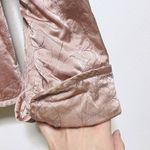 Banana Republic 100% Silk Pink Long Sleeved Blazer Photo 6