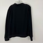 City Chic  Black Bomber Jacket Zip Up M/18 Photo 6