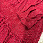 Rails  Jasmine Red Mini Smock Dress in Messina Stripe Womens Small Photo 7