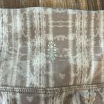 Free People FP Movement Pleats And Thank You Skirt Skort Size Large Beige White Tan Photo 2