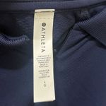 Athleta Momentum Seamless Gold Tee Women’s Size Large Navy Blue Short Sleeve Top Photo 6