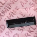 Bath & Body Works  Zippered Tote Bag In Black with Silver Studs and Silve… Photo 4