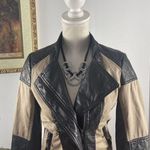 American Culture Juniors Black Zip Jacket Size Small Long Sleeve Cotton Blend Photo 2