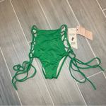 Envy NWT WE ARE HAH HI-KINI GREEN WITH BIKINI BOTTOM SZ SMALL Photo 4