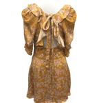 Free People Lucie Dress in Yellow Floral Antique Coin Combo 4 Photo 3