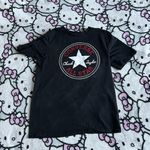 Converse  Black Graphic T-Shirt Photo 0