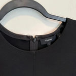 Theory  Onine Oxford Knit Day Dress in Black size 12 Photo 8