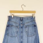 Gap  UltraSoft Denim Maxi Skirt in Light Blue Indigo Photo 6