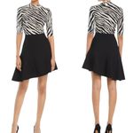 Hugo Boss BOSS Vasty Asymmetric Mini Skirt Black Size 4 Photo 10