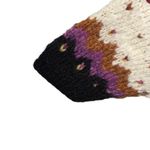 Vintage Nordic Sweater Womens Size S Wool Hand Knit Fair Isle Cardigan Chunky Photo 2