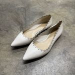  Women's Shoes Coach Jill Flats Soft Shine Calf Leather Size 7 Photo 1