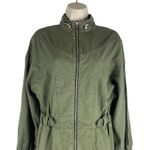 RTA Halima Utility Front Zip One Piece Jumpsuit Tomboy Green Size S Photo 5