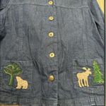 Breckenridge Button up denim jacket shirt Size L Photo 4