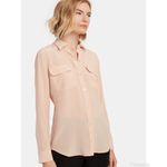 Equipment  Slim Signature Blouse Photo 3