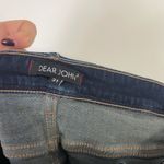 Dear John  GISELE High Waisted Skinny Jeans Dark Wash Distressed Knee Size 31 Photo 2