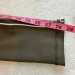 Zyia  Olive Logo Stripe Light n Tight Hi Rise Capri size 2 Photo 12