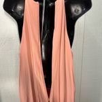 Tibi  Peach Sleeveless Pantsuit Size 10 EUC Photo 7
