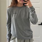Patagonia Gray Long Sleeve T-shirt Photo 0