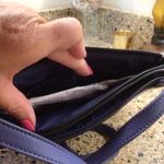 Nine West  Adjustable Strap Crossbody Gray Multi Colorblock 7” x 10” x .75”NWOT Photo 5