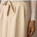 Maeve by Anthropologie Sand Wide-Leg Cropped Culottes Pants Size 14 NWT Photo 3