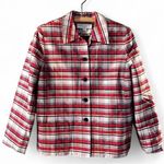 Kasper VTG  & Company Plaid 100% Silk Jacket Sz 14 Blazer Retro Classic Pin-Up Photo 0