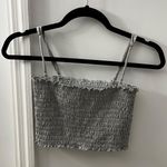 PacSun Gray Ribbed Top Photo 1